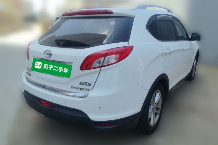 Used GAC Trumpchi GS5 2012 2.0L Automatic Two-Wheel Drive Anniversary Edition Rear Right 45 Deg