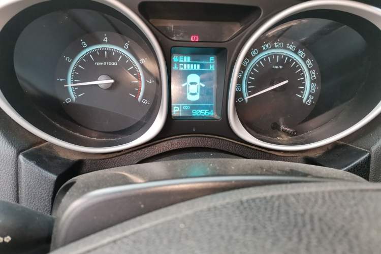 Used GAC Trumpchi GS5 2013 1.8T Automatic All-Wheel-Drive Luxury Edition Odometer Close Up