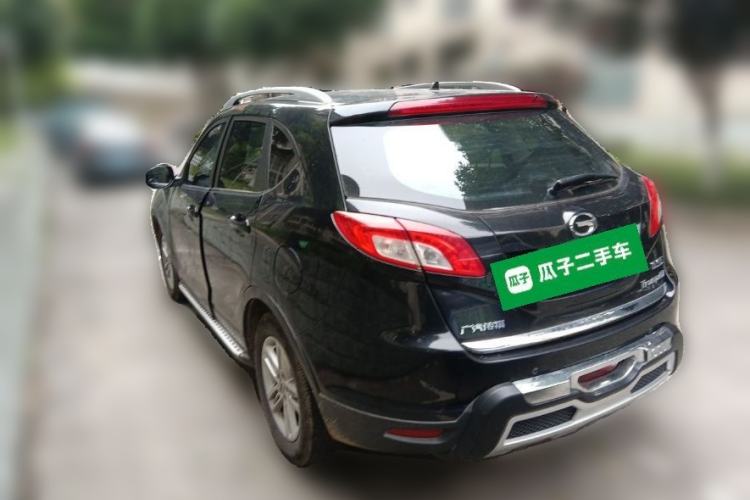Used GAC Trumpchi GS5 2013 2.0L Manual Two-Wheel Drive Special Edition in Light Interior Rear Left 45 Deg