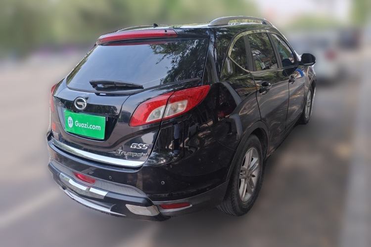Used GAC Trumpchi GS5 2013 2.0L Automatic Two-Wheel Drive Light Interior Special Edition Rear Right 45 Deg
