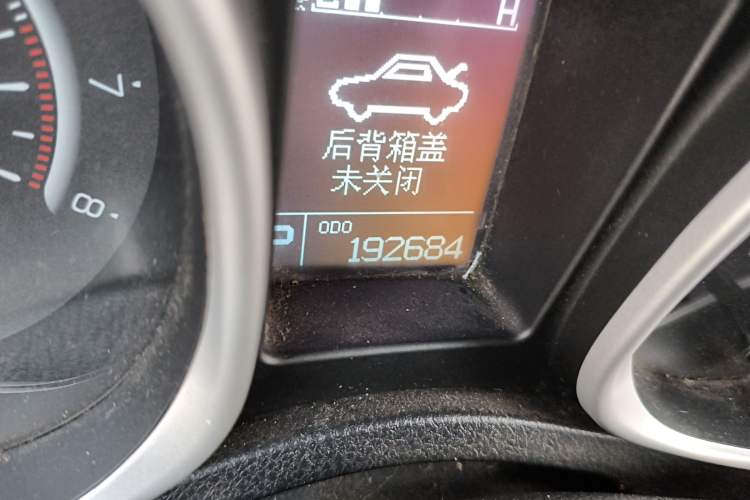 Used GAC Trumpchi GS5 2013 1.8T Automatic All-Wheel-Drive Luxury Edition Odometer Close Up
