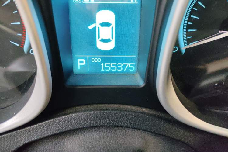 Used GAC Trumpchi GS5 2013 1.8T Automatic Two-Wheel Drive Luxury Edition Odometer Close Up