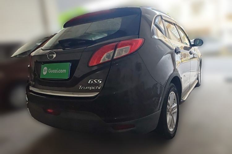 Used GAC Trumpchi GS5 2013 2.0L Automatic Two-Wheel Drive Light Interior Special Edition Rear Right 45 Deg