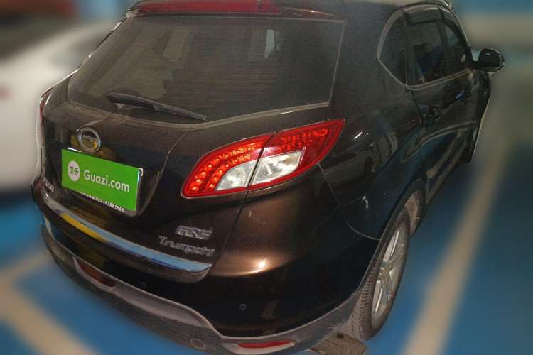 Used GAC Trumpchi GS5 2013 1.8T Automatic Two-Wheel Drive Elite Edition Rear Right 45 Deg