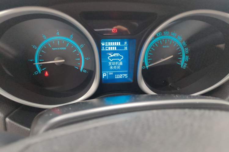 Used GAC Trumpchi GS5 2013 1.8T Automatic All-Wheel-Drive Luxury Edition Odometer Close Up