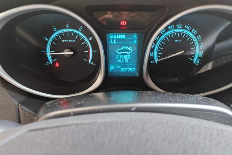 Used GAC Trumpchi GS5 2013 1.8T Automatic All-Wheel-Drive Luxury Edition Odometer Close Up