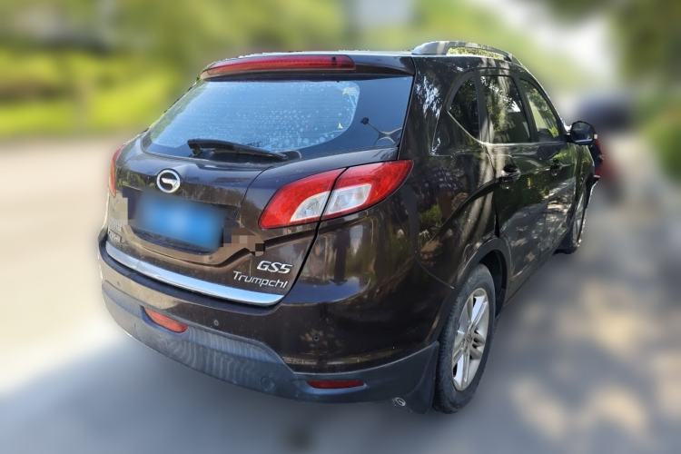 Used GAC Trumpchi GS5 2013 2.0L Automatic Two-Wheel Drive Light Interior Special Edition Rear Right 45 Deg