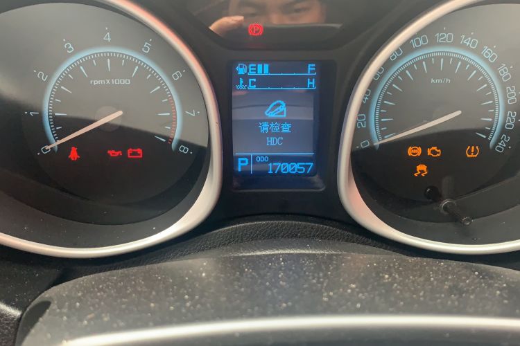 Used GAC Trumpchi GS5 2013 1.8T Automatic Two-Wheel Drive 5th Anniversary Edition Odometer Close Up