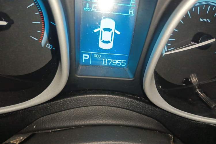 Used GAC Trumpchi GS5 2013 1.8T Automatic Two-Wheel Drive Luxury Edition Odometer Close Up
