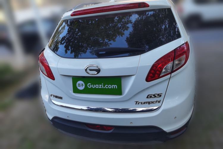Used GAC Trumpchi GS5 2013 2.0L Automatic Two-Wheel Drive Light Interior Special Edition Rear