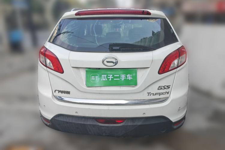Used GAC Trumpchi GS5 2013 2.0L Automatic Two-Wheel Drive Light Interior Special Edition Rear