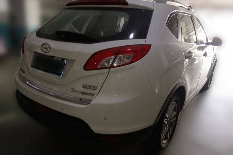 Used GAC Trumpchi GS5 2013 2.0L Automatic Two-Wheel Drive Light Interior Special Edition Rear Right 45 Deg