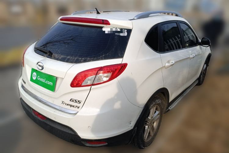 Used GAC Trumpchi GS5 2013 2.0L Manual Two-Wheel Drive Special Edition in Light Interior Rear Right 45 Deg