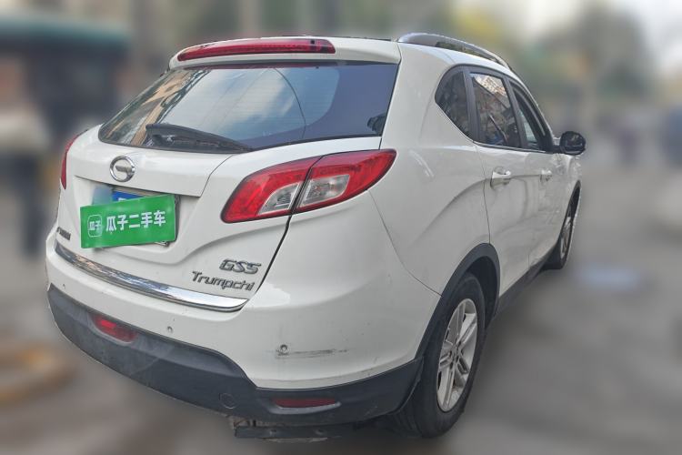 Used GAC Trumpchi GS5 2013 2.0L Automatic Two-Wheel Drive Light Interior Special Edition Rear Right 45 Deg
