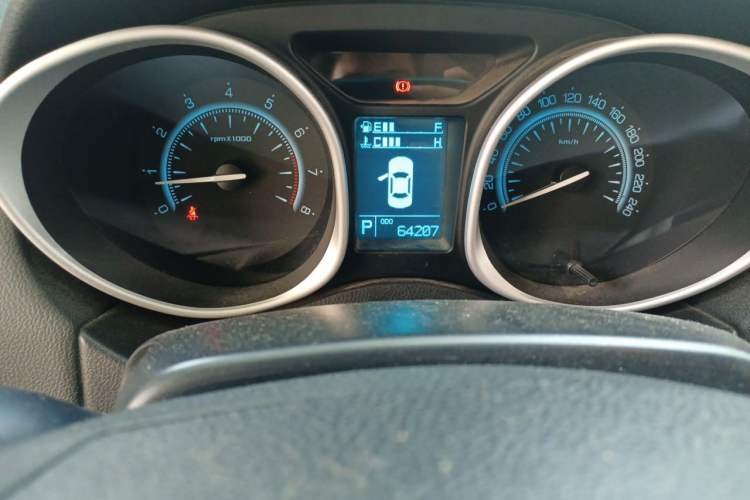 Used GAC Trumpchi GS5 2014 1.8T Automatic Two-Wheel Drive Supreme Edition Odometer Close Up