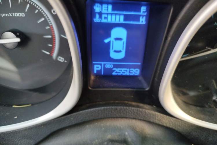 Used GAC Trumpchi GS5 2014 2.0L Automatic Two-Wheel Drive Anniversary Value Edition Odometer Close Up