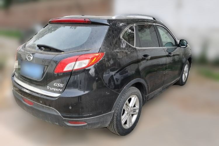 Used GAC Trumpchi GS5 2014 2.0L Automatic Two-Wheel Drive Deluxe Edition Rear Right 45 Deg