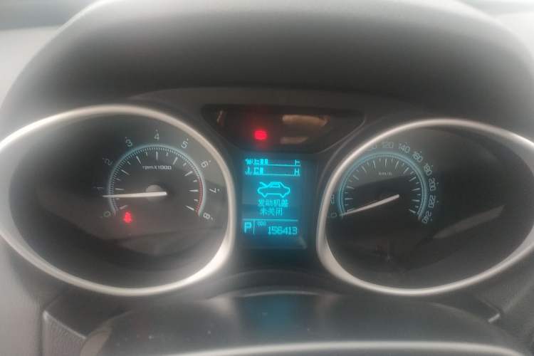 Used GAC Trumpchi GS5 2014 2.0L Automatic Two-Wheel Drive Anniversary Value Edition Odometer Close Up