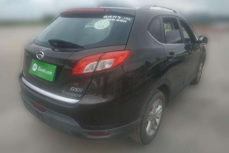 Used GAC Trumpchi GS5 2014 2.0L Automatic Two-Wheel Drive Anniversary Value Edition Rear Right 45 Deg