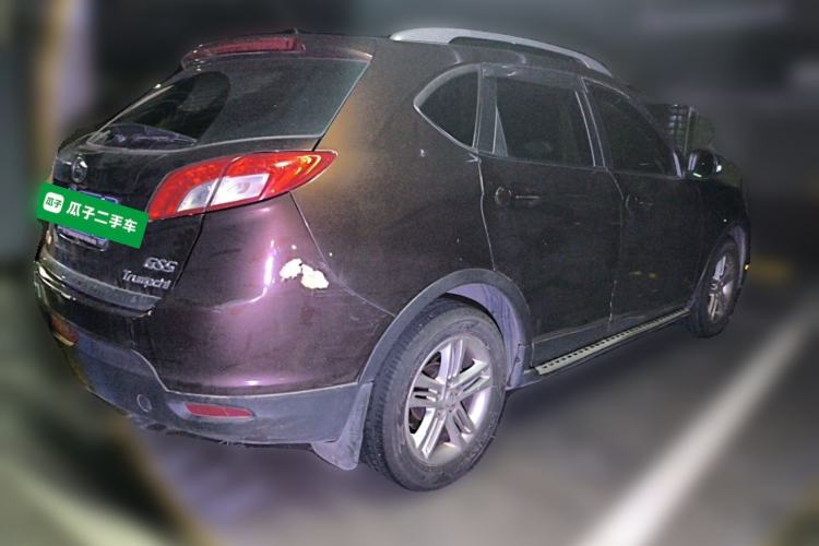 Used GAC Trumpchi GS5 2014 2.0L Automatic Two-Wheel Drive Anniversary Value Edition Rear Right 45 Deg