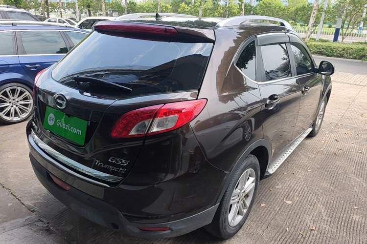 Used GAC Trumpchi GS5 2014 2.0L Automatic Two-Wheel Drive Anniversary Value Edition Rear Right 45 Deg