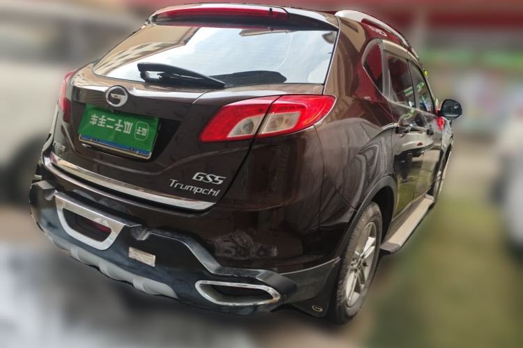 Used GAC Trumpchi GS5 2014 2.0L Automatic Two-Wheel Drive Anniversary Value Edition Rear Right 45 Deg