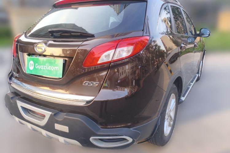 Used GAC Trumpchi GS5 2014 2.0L Automatic Two-Wheel Drive Anniversary Value Edition Rear Right 45 Deg