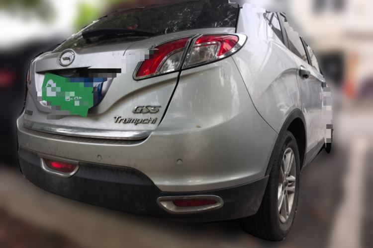 Used GAC Trumpchi GS5 2014 2.0L Automatic Two-Wheel Drive Deluxe Edition Rear Right 45 Deg