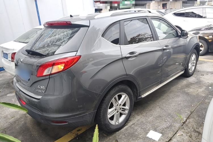 Used GAC Trumpchi GS5 2014 2.0L Automatic Two-Wheel Drive Deluxe Edition Rear Right 45 Deg