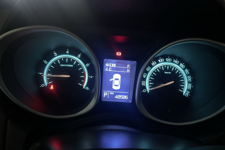 Used GAC Trumpchi GS5 2014 1.8T Automatic Two-Wheel Drive Supreme Edition Odometer Close Up