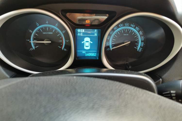 Used GAC Trumpchi GS5 2014 2.0L Manual Two-Wheel Drive Anniversary Value Edition Odometer Close Up