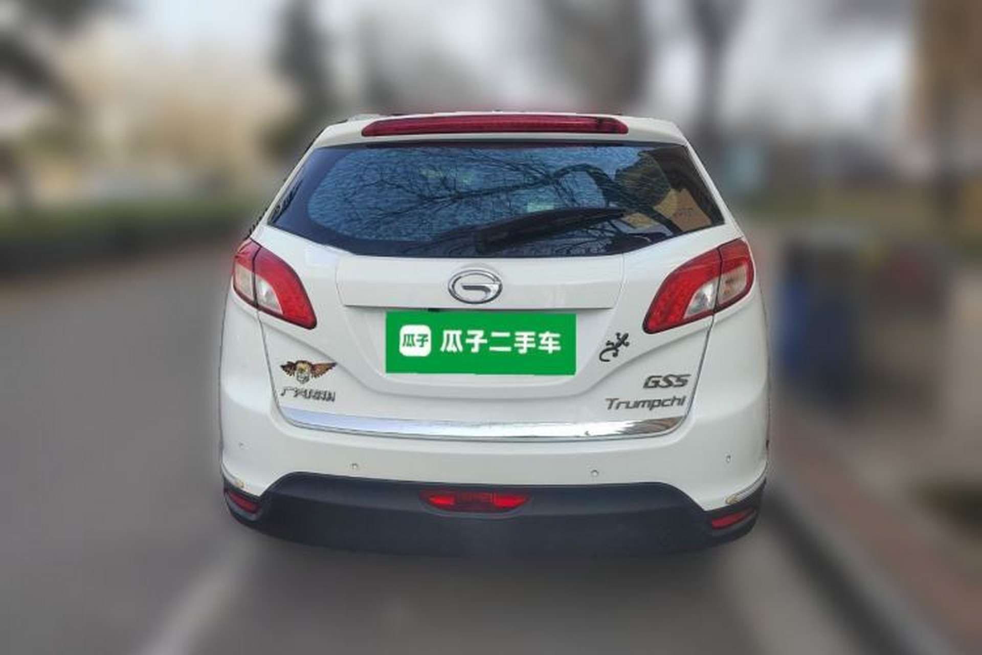 Used GAC Trumpchi GS5 2014 2.0L Manual Two-Wheel Drive Anniversary Value Edition Rear