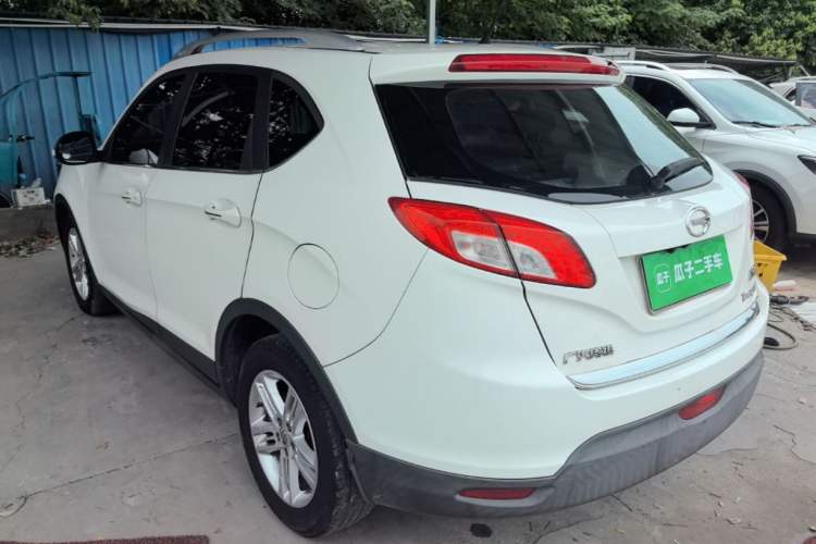 Used GAC Trumpchi GS5 2014 2.0L Automatic Two-Wheel Drive Anniversary Value Edition Rear Left 45 Deg