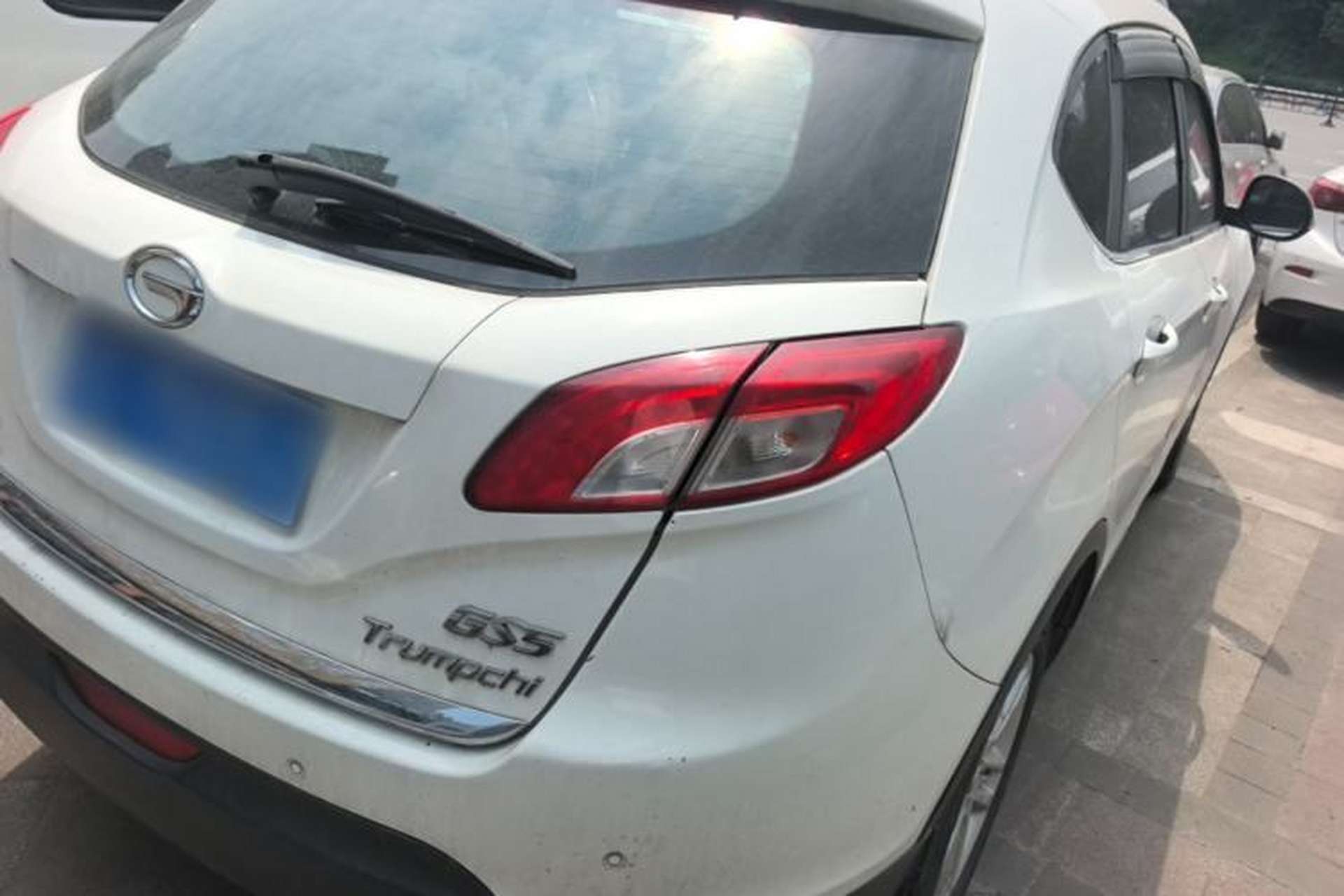 Used GAC Trumpchi GS5 2014 2.0L Automatic Two-Wheel Drive Deluxe Edition Rear Right 45 Deg