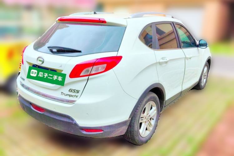 Used GAC Trumpchi GS5 2014 2.0L Automatic Two-Wheel Drive Deluxe Edition Rear Right 45 Deg