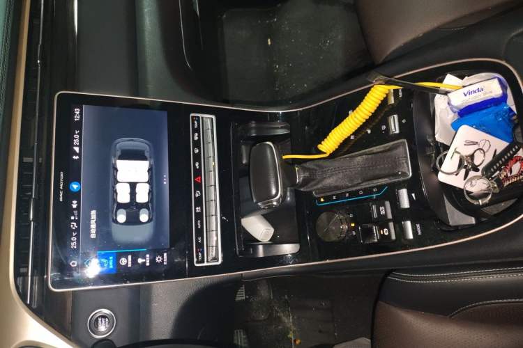 Used GAC Trumpchi GS5 2019 270T Automatic Luxury Edition Audio And AC Panel