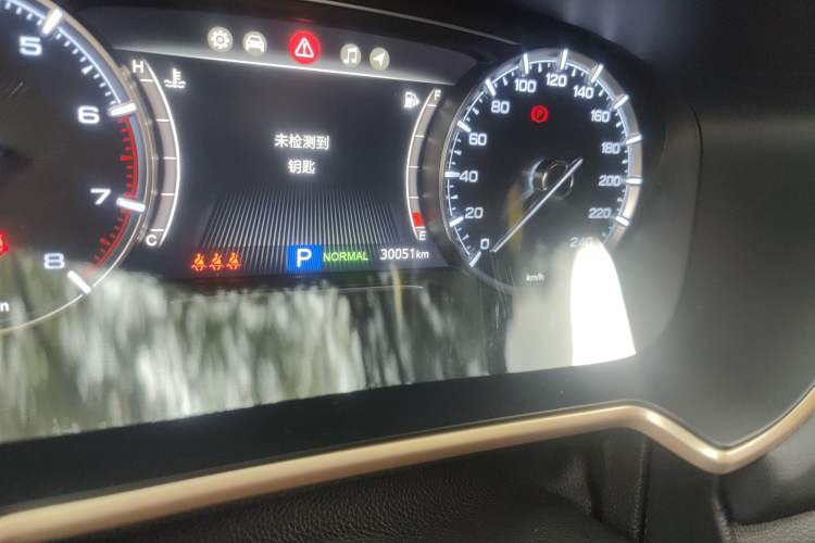Used GAC Trumpchi GS5 2019 270T Automatic Luxury Edition Odometer Close Up