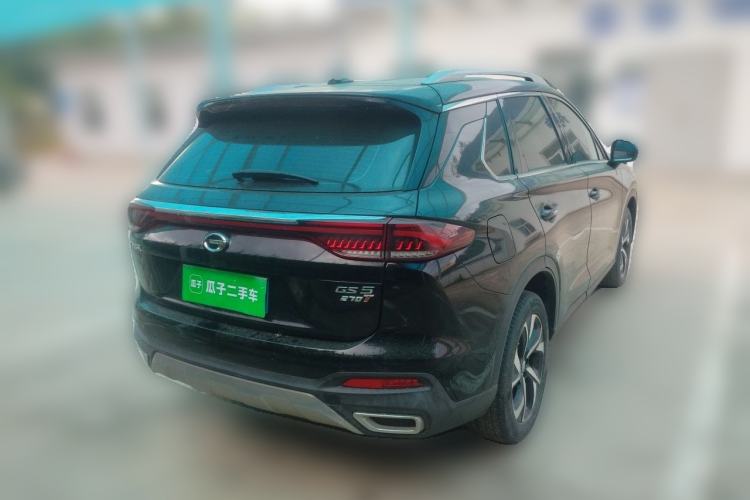 Used GAC Trumpchi GS5 2019 270T Automatic Luxury Edition Rear Right 45 Deg