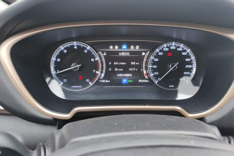 Used GAC Trumpchi GS5 2019 270T Automatic Luxury Edition Instrument Cluster