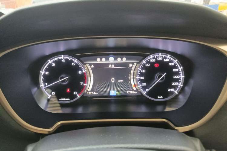 Used GAC Trumpchi GS5 2019 270T Automatic Luxury Edition Instrument Cluster