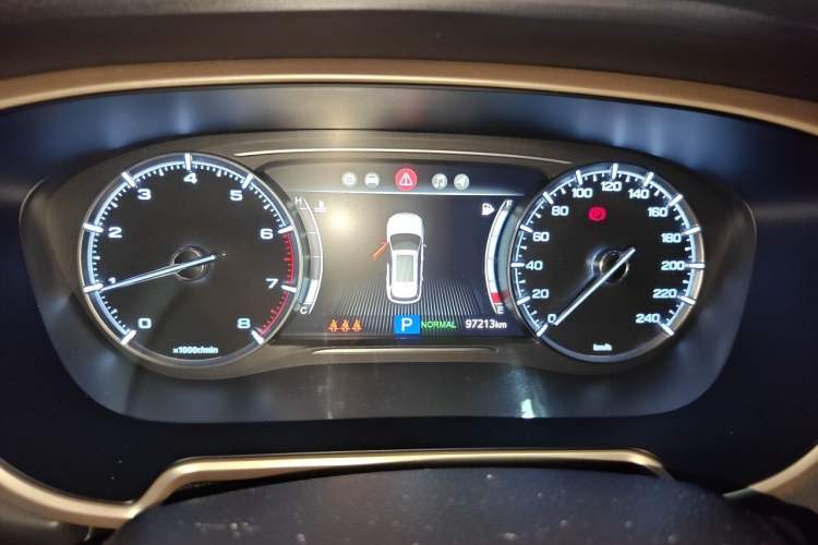 Used GAC Trumpchi GS5 2019 270T Automatic Luxury Edition Instrument Cluster