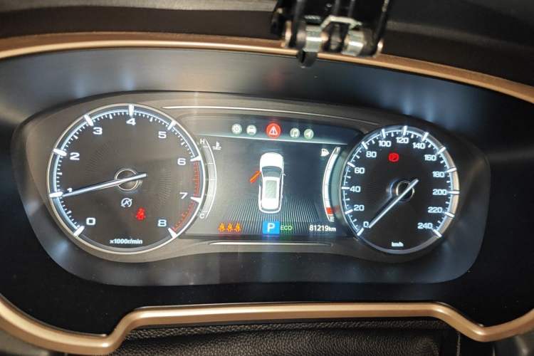 Used GAC Trumpchi GS5 2019 270T Automatic Luxury Edition Instrument Cluster
