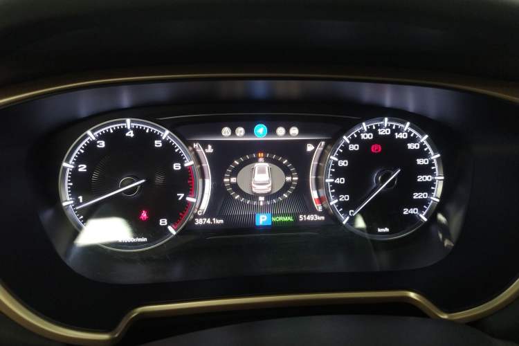 Used GAC Trumpchi GS5 2019 270T Automatic Luxury Edition Instrument Cluster