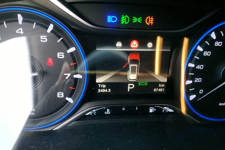 Used GAC Trumpchi GS5 2019 270T Automatic Elite Edition Instrument Cluster