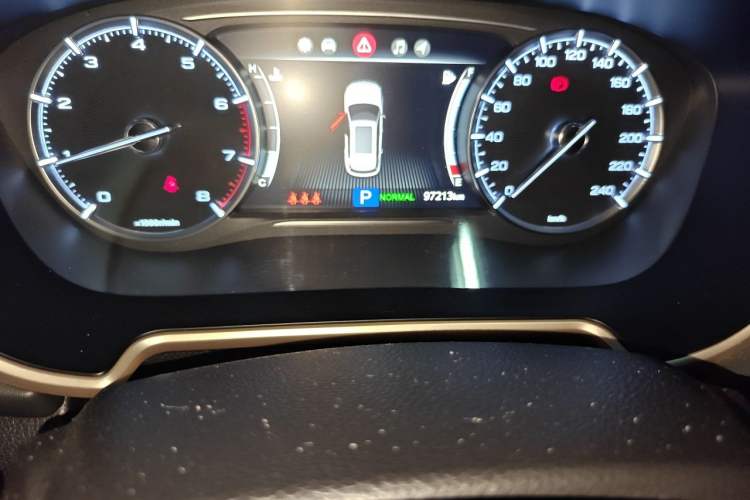 Used GAC Trumpchi GS5 2019 270T Automatic Luxury Edition Odometer Close Up