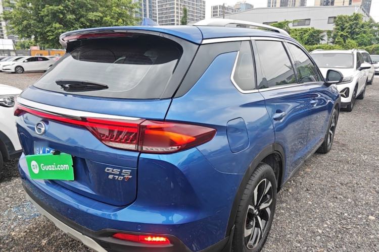 Used GAC Trumpchi GS5 2019 270T Automatic Luxury Edition Rear Right 45 Deg