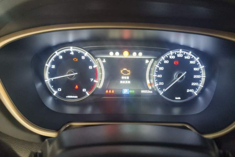 Used GAC Trumpchi GS5 2019 270T Automatic Luxury Edition Instrument Cluster