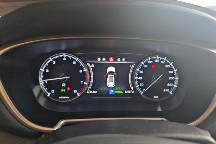 Used GAC Trumpchi GS5 2019 270T Automatic Luxury Edition Instrument Cluster