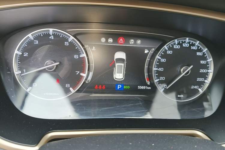 Used GAC Trumpchi GS5 2019 270T Automatic Luxury Edition Instrument Cluster