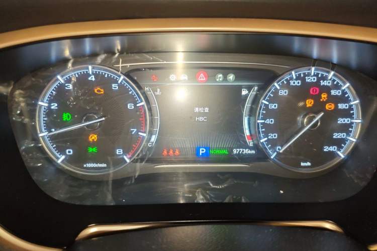 Used GAC Trumpchi GS5 2019 270T Automatic Luxury Edition Instrument Cluster